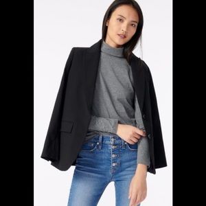 ✨J.Crew ✨ Tissue Turtleneck in Heather Grey.